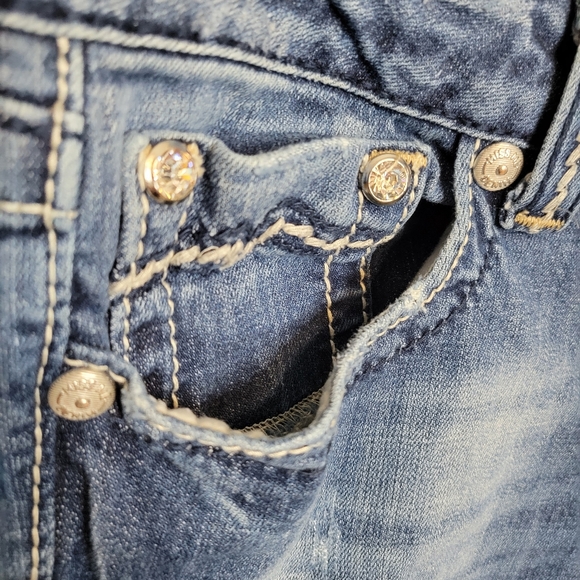 Miss Me Embellished Boot Cut Denim Size 31 - Picture 6 of 7